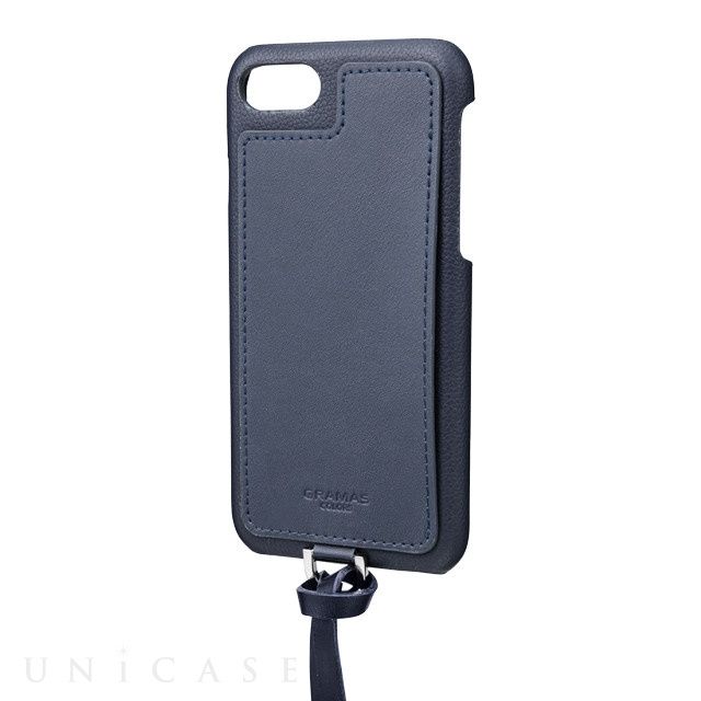 <a href="https://unicase.jp/iphone-goods/case/87477.html" class="strong bn" target="_blank">【iPhone SE（第3/2世代）/8/7/6s/6 ケース】“Shrink” PU Leather Strap type Shell Case (Navy)</a>