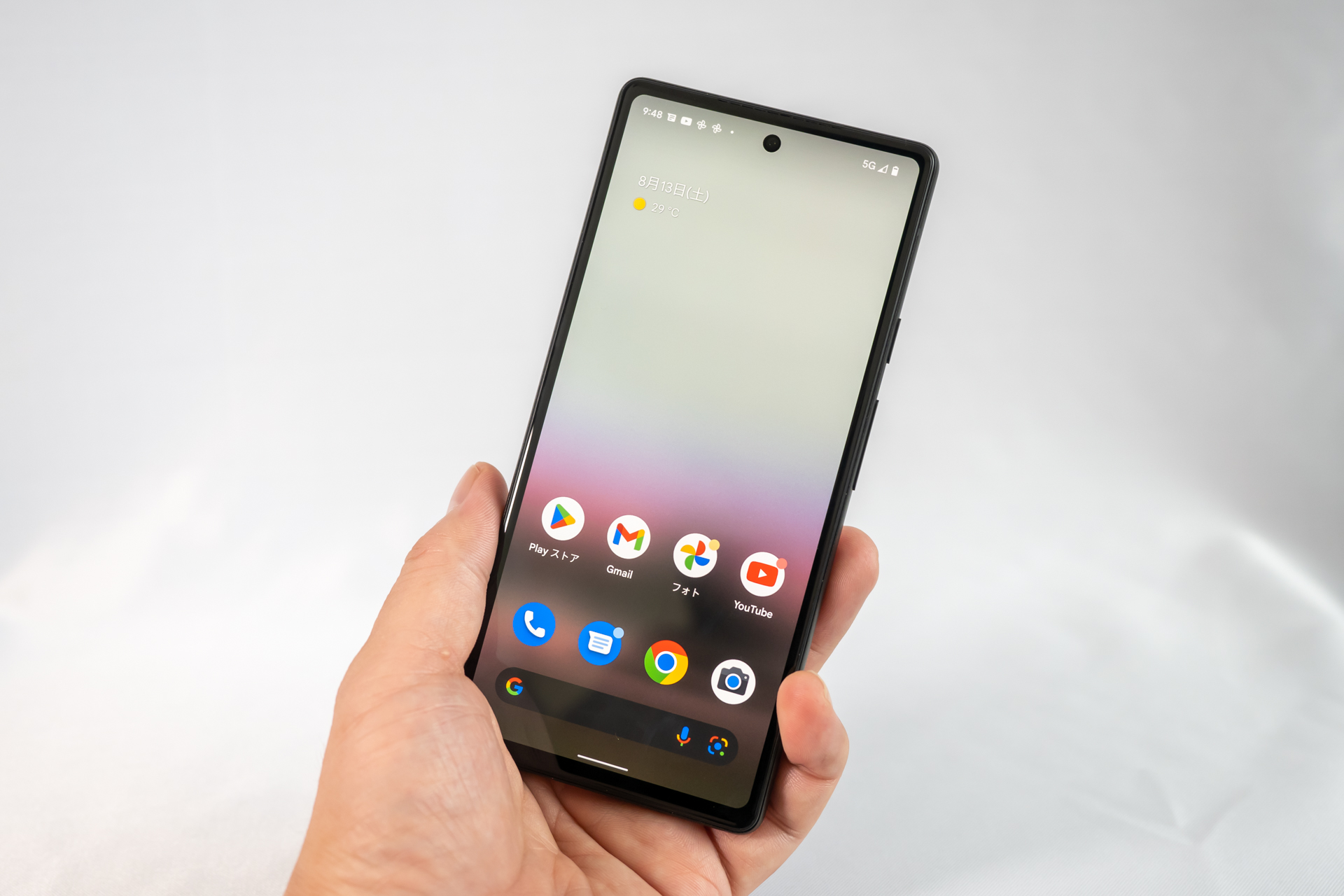 手にフィットする使いやすいサイズ