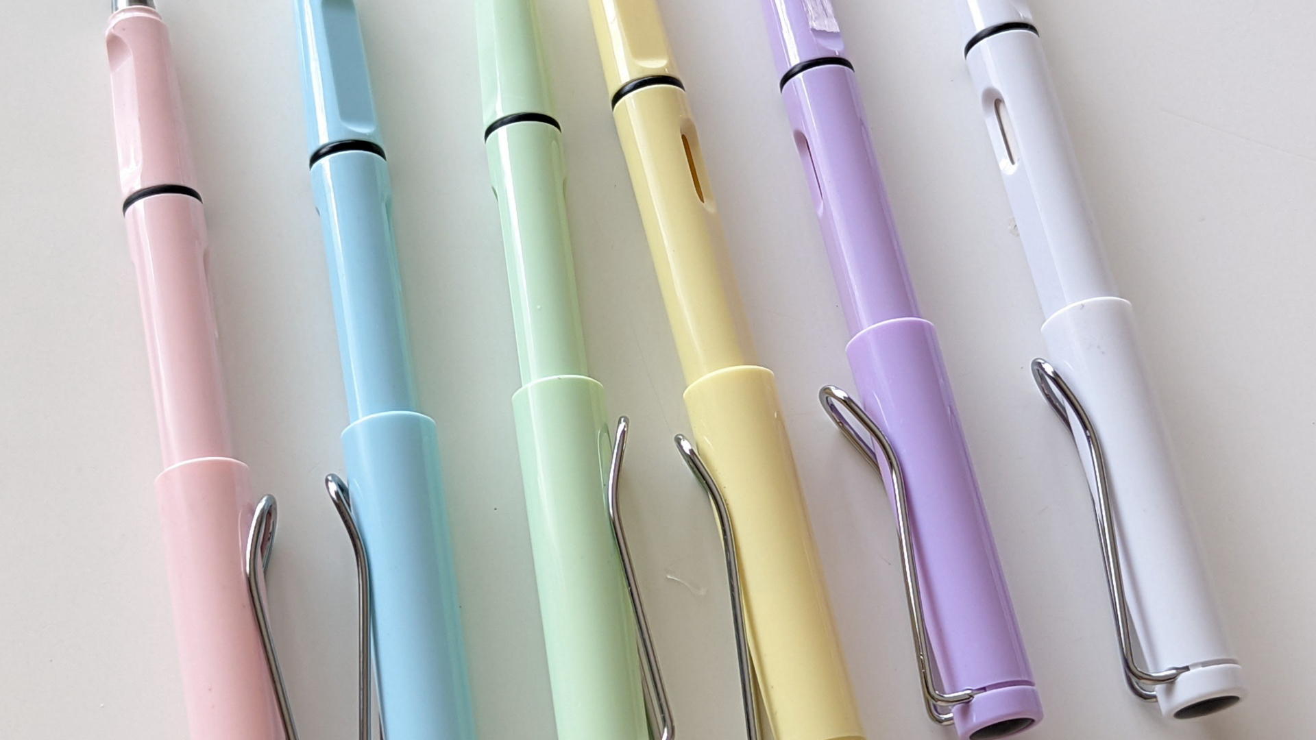 永久鉛筆を大人買いした雰囲気だ