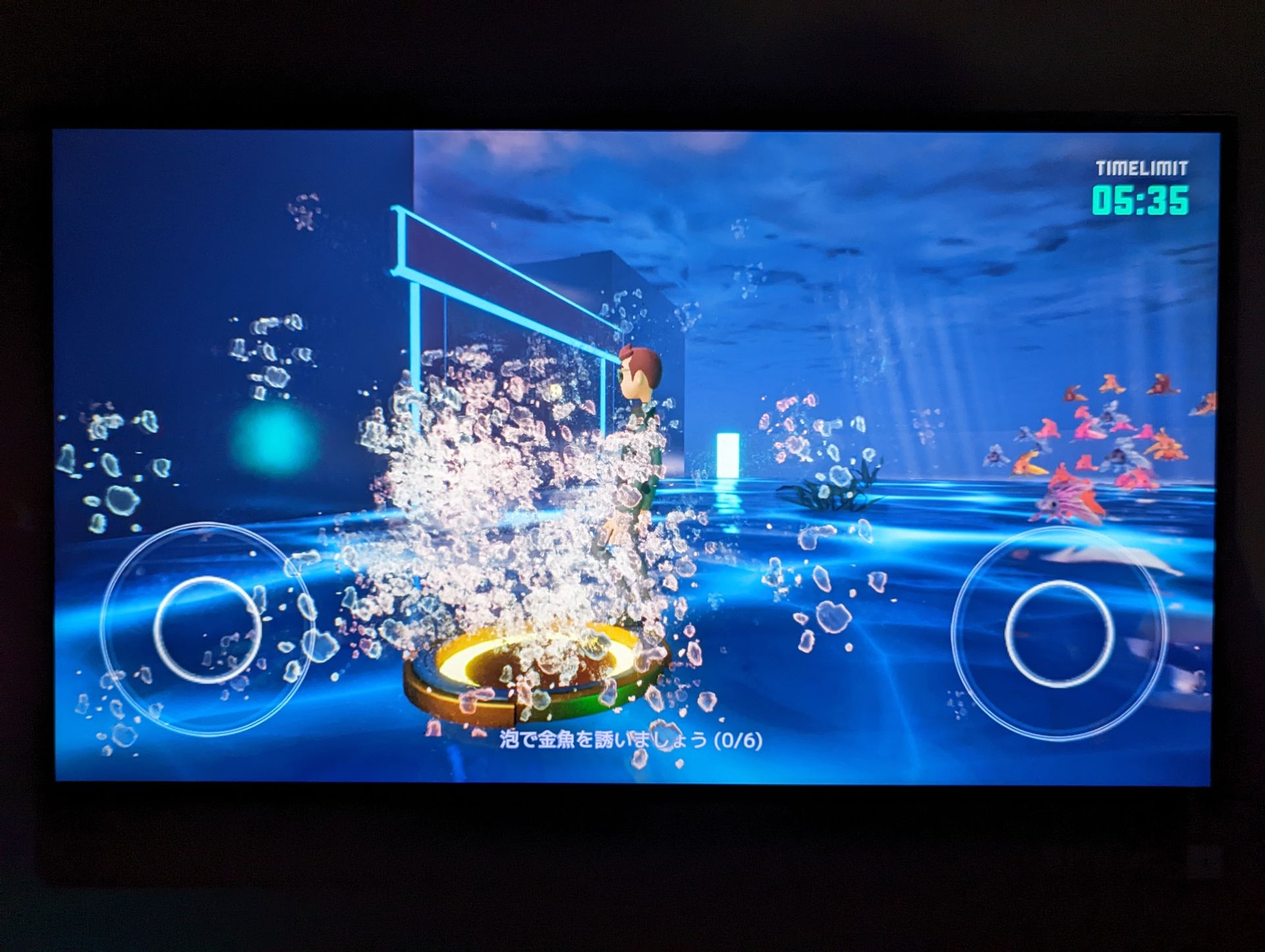 画面下部に表示されるミッションをクリアしていく