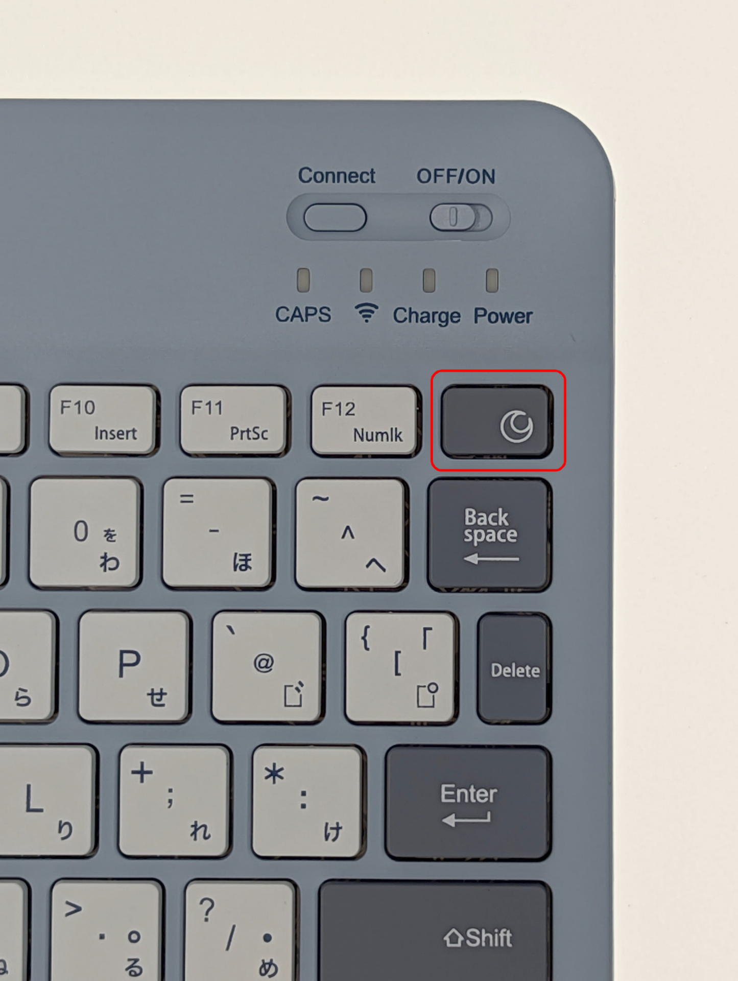 Android OSデバイスの時だけ有効なデバイスのスリープキー