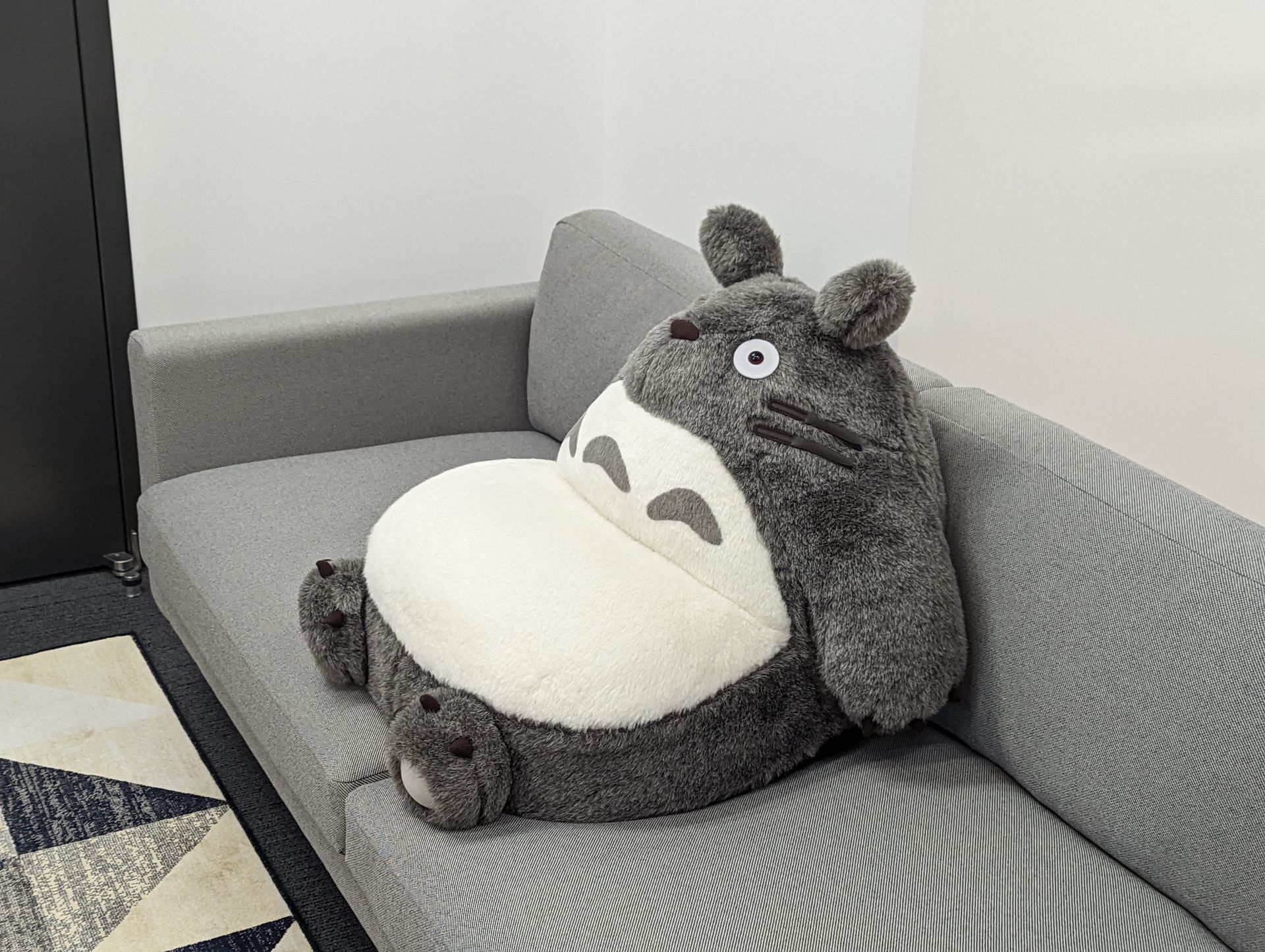 トトロのぬいぐるみも発見