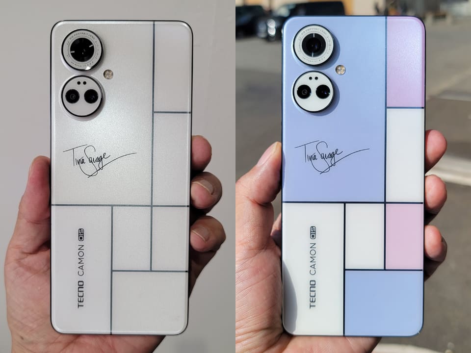 3年ぶりのIFA2022でTecnoの「光で本体色の変わるスマホ」を見てきた