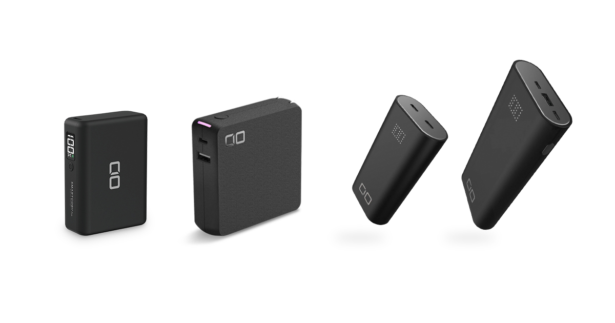 モバイルバッテリーのラインアップ