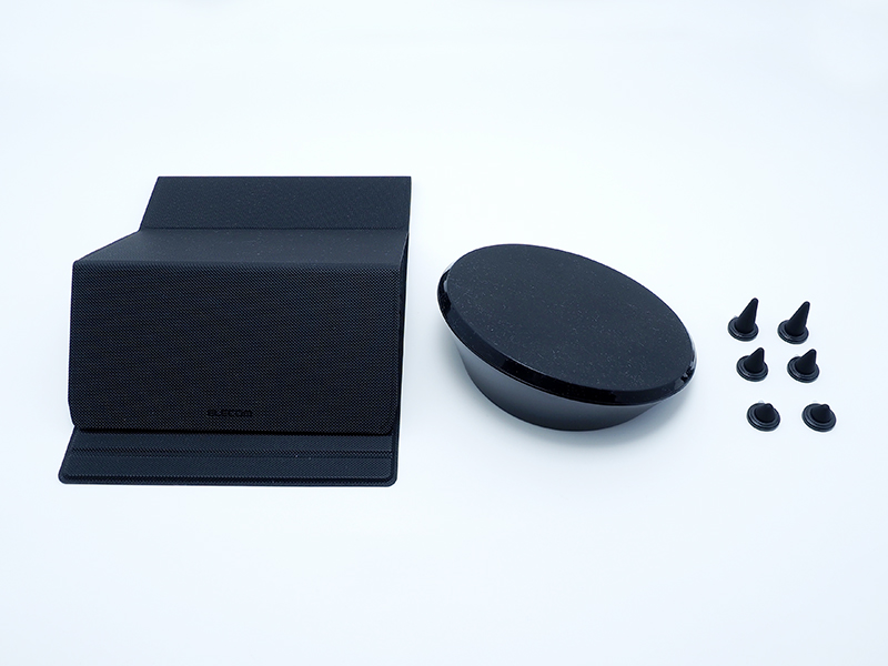 エレコムから発売された「トラックボールに角度をつける」傾斜調整製品3種