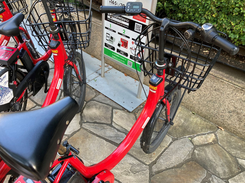 早朝でも利用できるバイクシェア