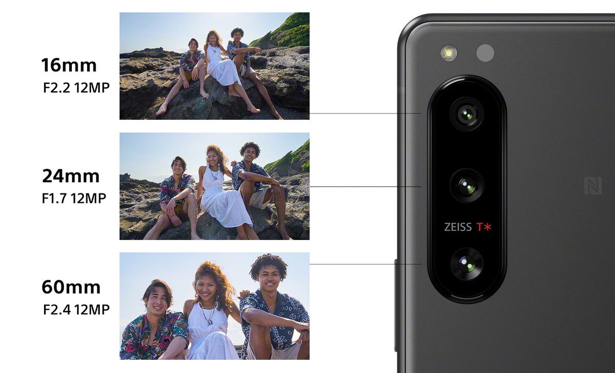 「Xperia 5 IV」のカメラ構成