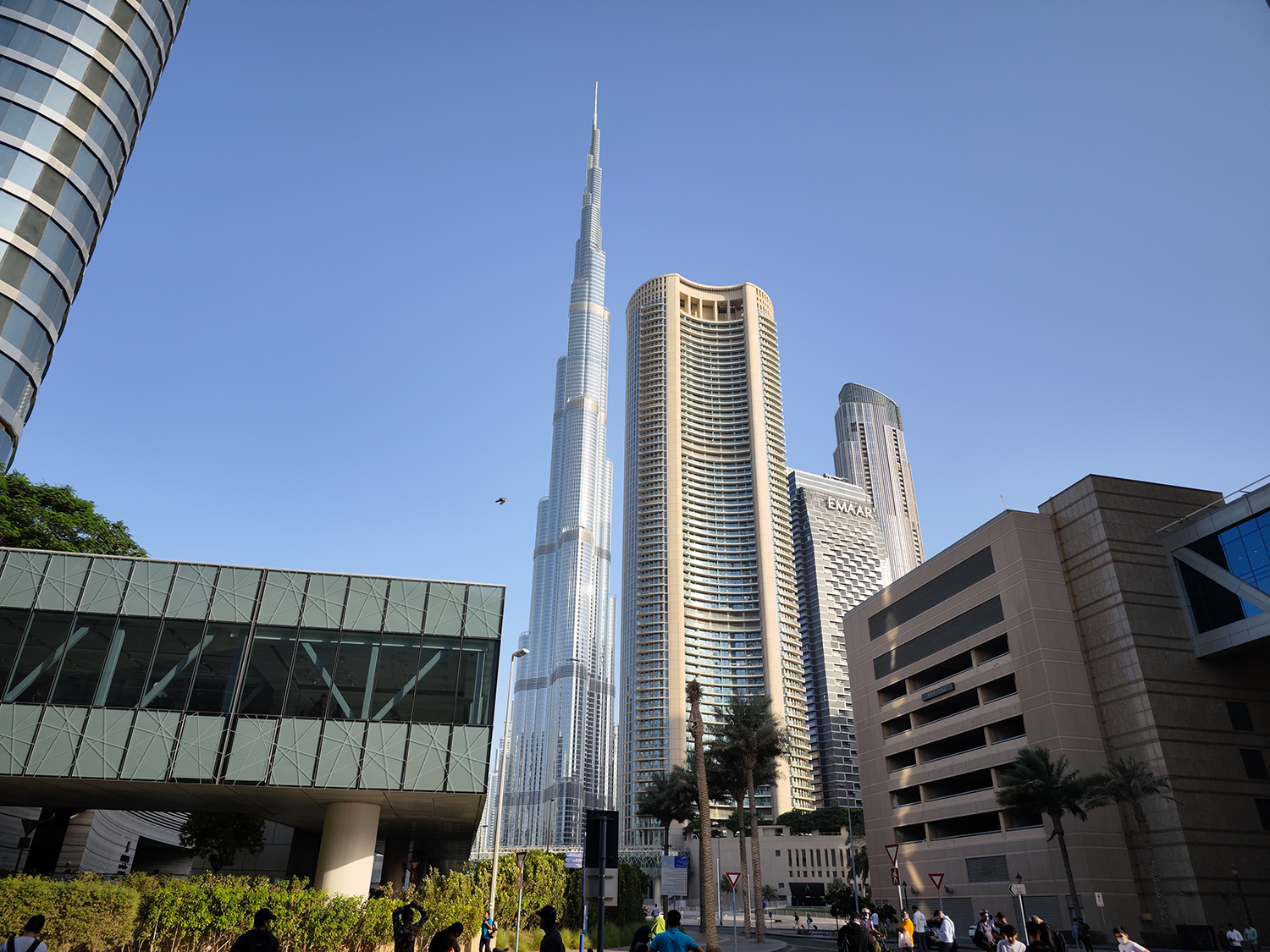 ブルジュ・ハリファは外から眺めるだけにした