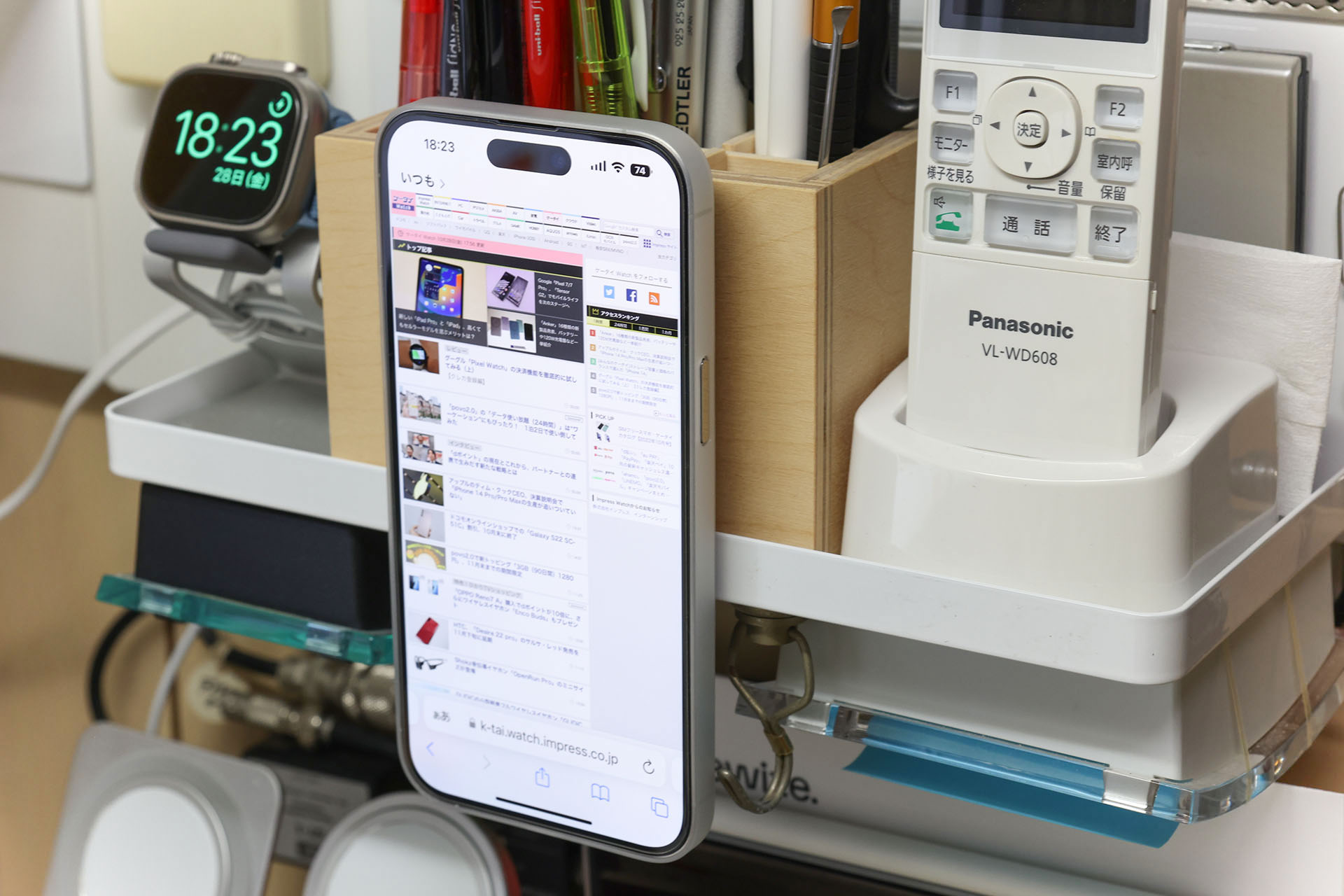 白いトレイ部分がスチールだが、この程度の幅のスチールにも安定的に吸着する