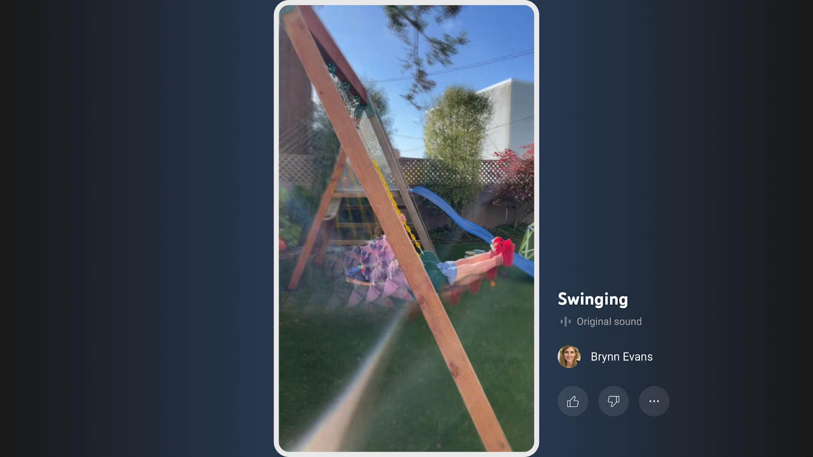 テレビ向けの画面