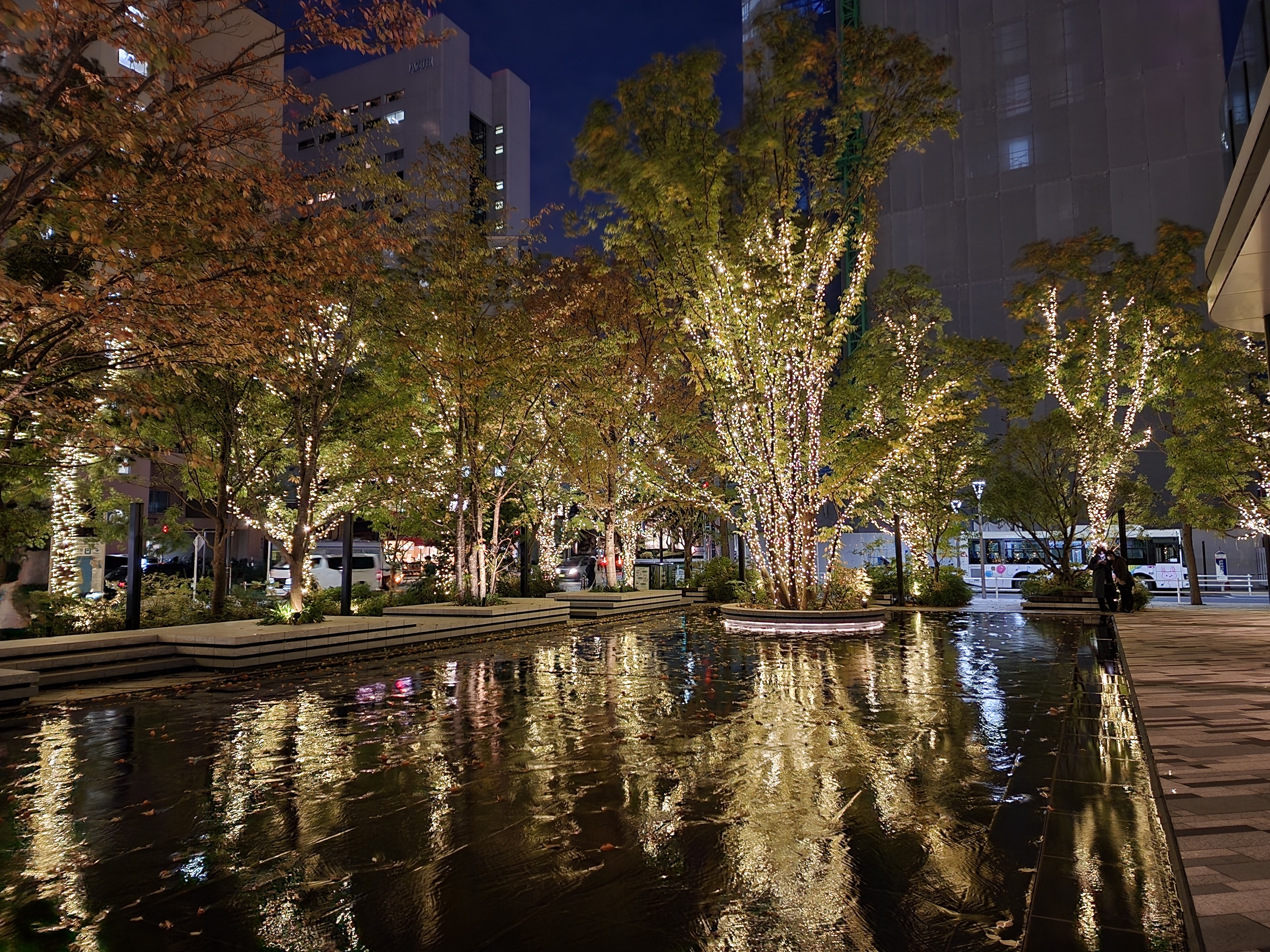 Galaxy S22 Ultraのナイトモードで撮影