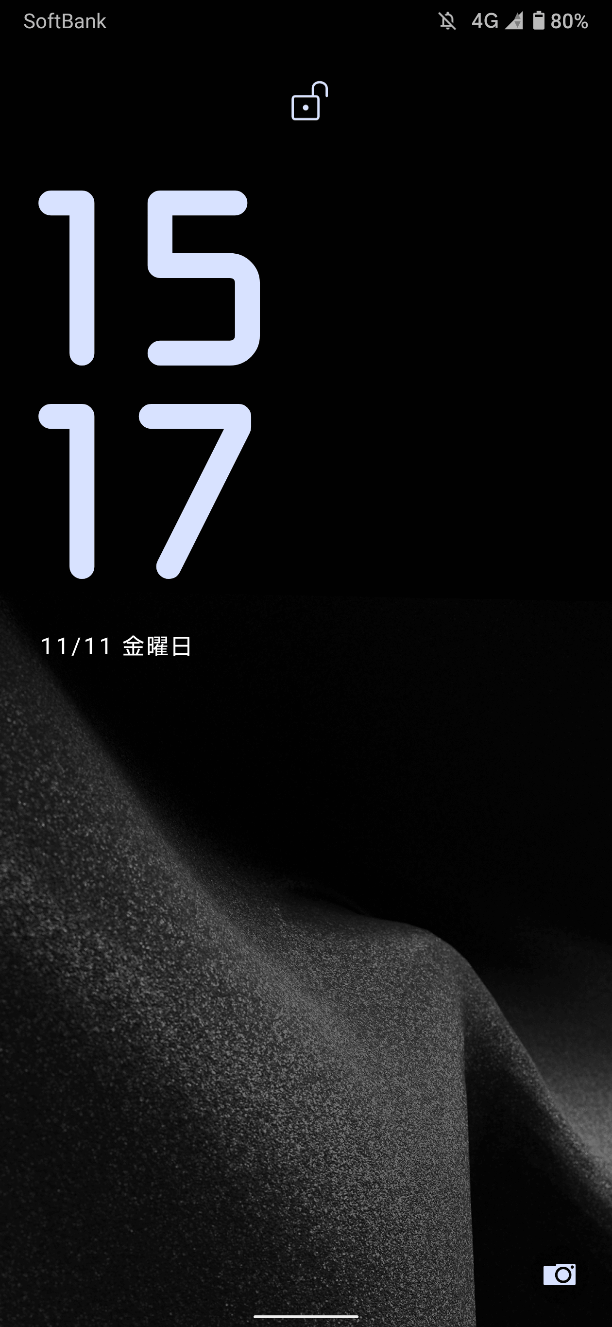 Leitz Phone 2のロック画面