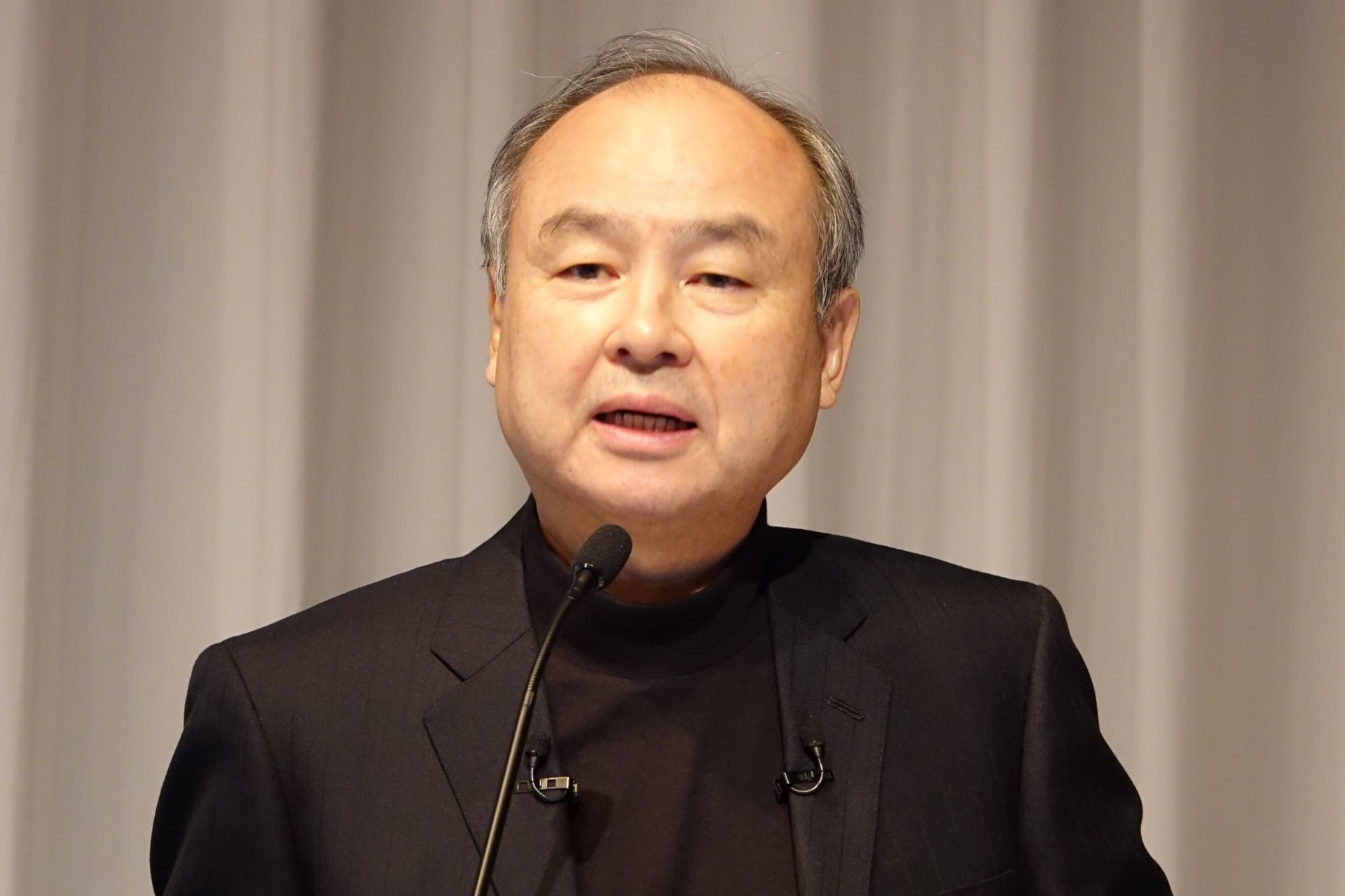 代表取締役会長兼社長執行役員の孫 正義氏