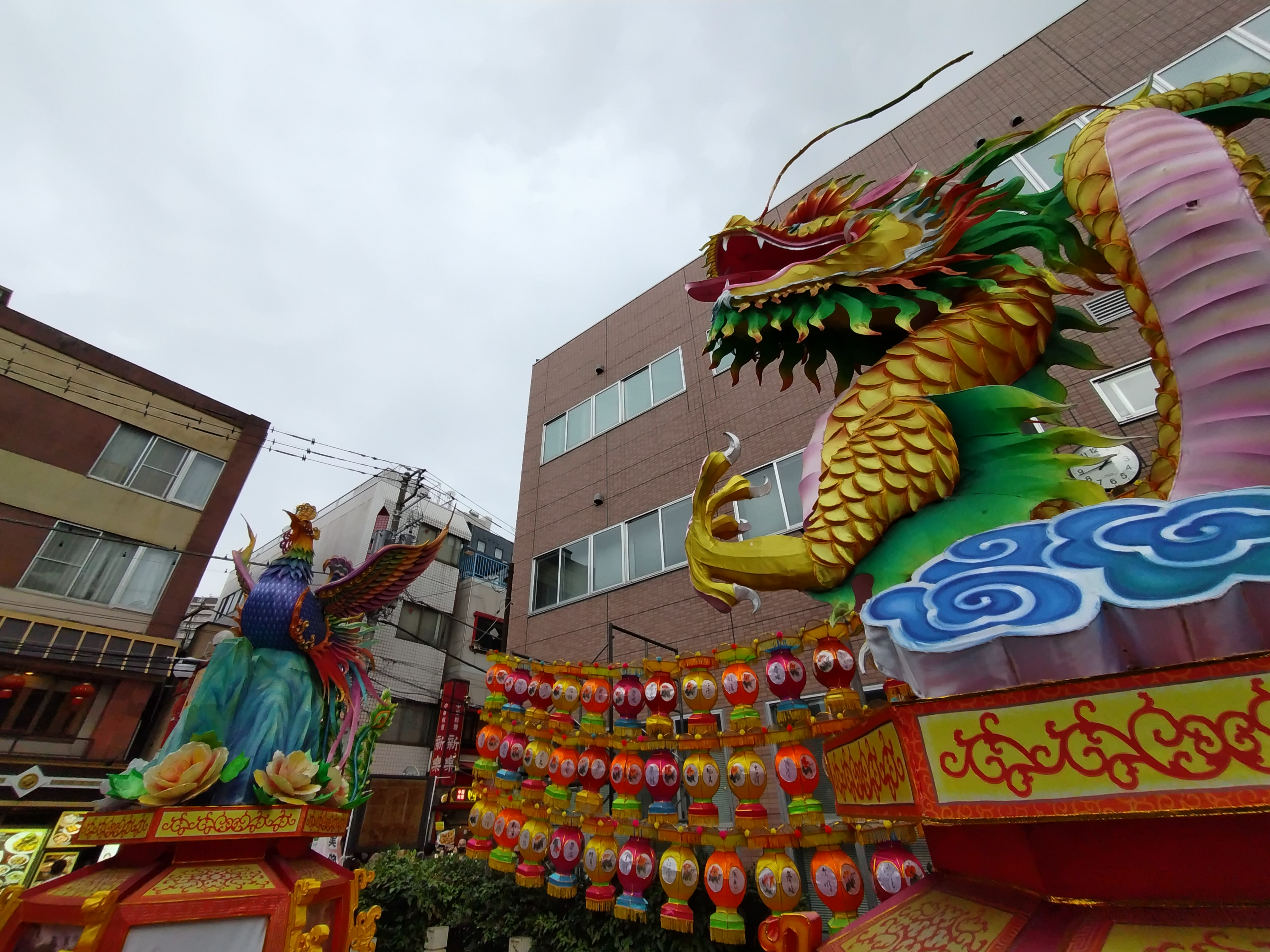 広角の「0,6x」で撮影