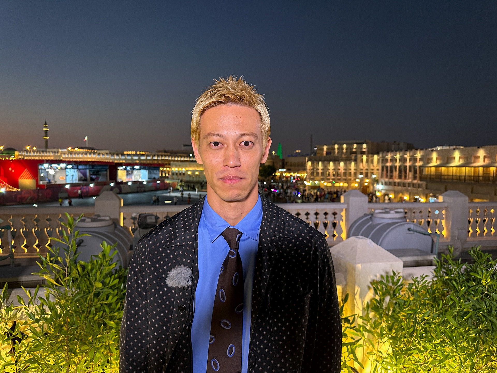 本田圭佑　（C）AbemaTV, Inc.