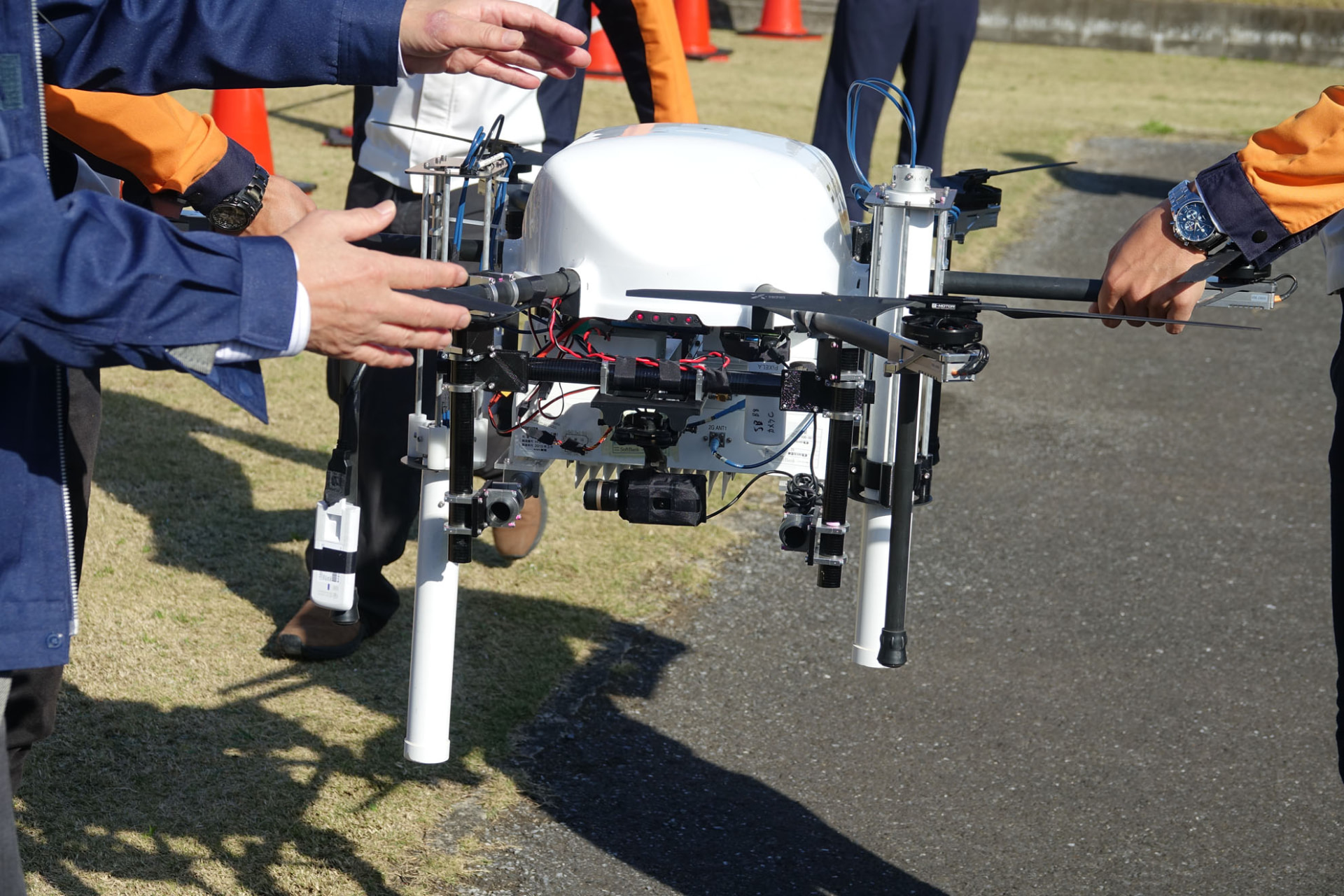 使われるドローン基地局