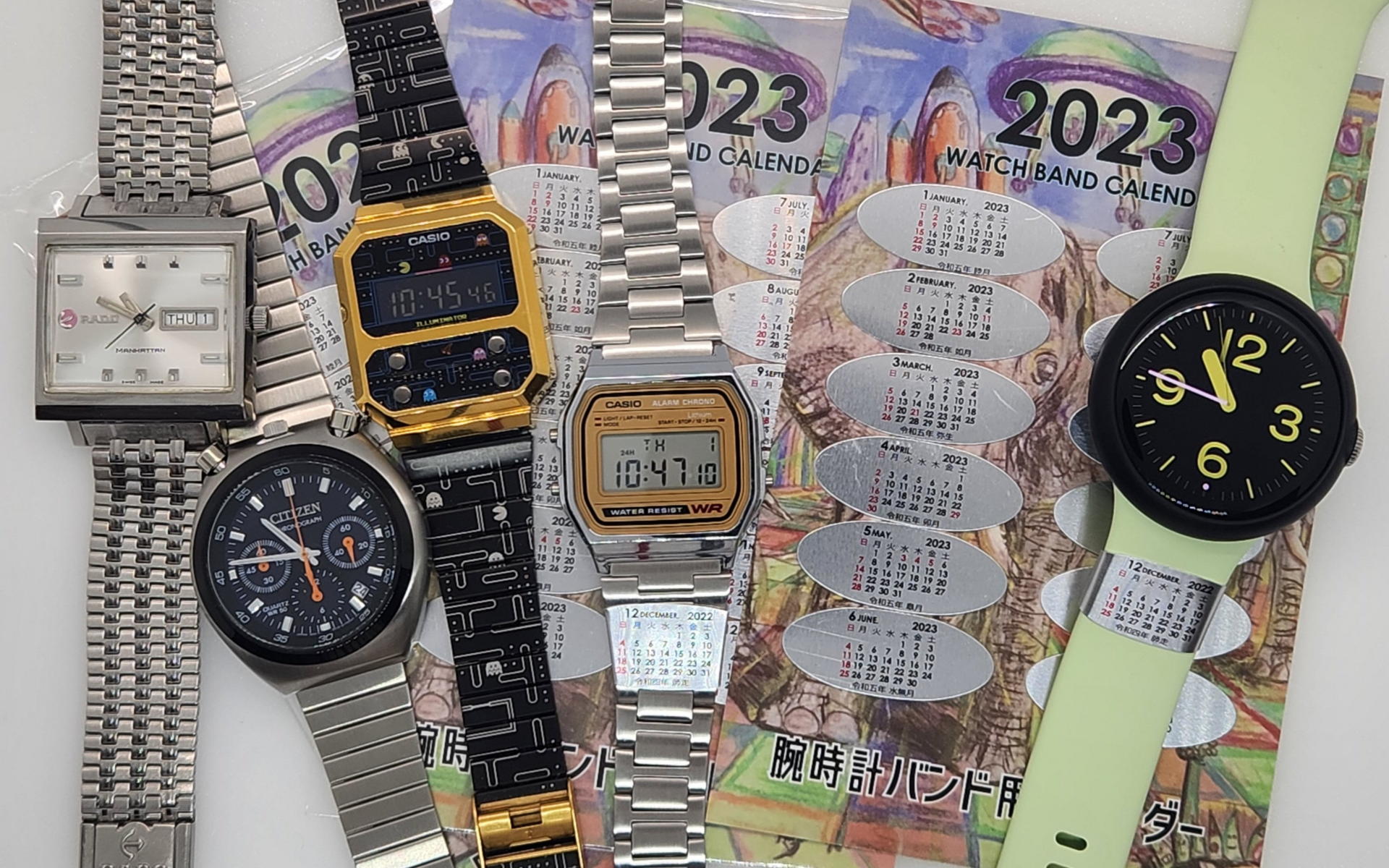 以前はレガシーでウケ狙いだけの昭和なウォッチバンドカレンダーだった。この年末からはテクノロジーを活用したスケジュール・ToDo入力のフロントエンドのアナログダッシュボードとして使ってみるつもりだ