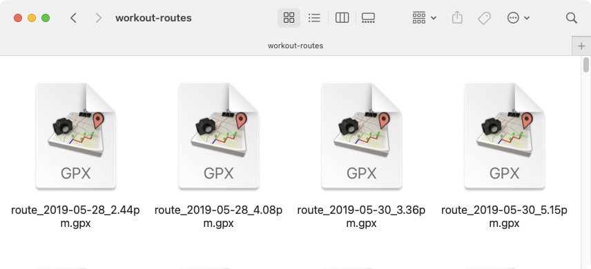 GPXファイル、ゲットー！