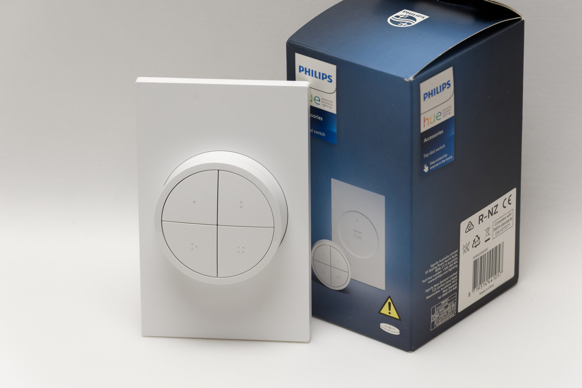 複数の部屋のスマート電球を一括操作できるようにする「ダイアルスイッチ」