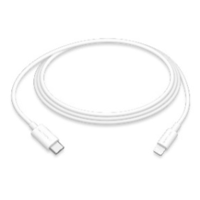 USB ケーブル C to L／1.0m（ホワイト）