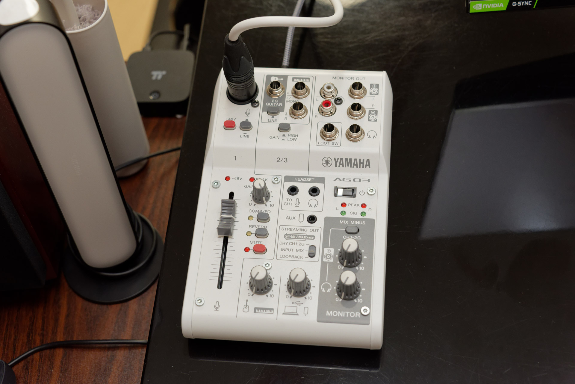 Web会議用に導入したミキサーがゲームでも活躍するようになった！