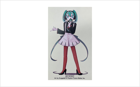 オリジナル「初音ミクステッカー」