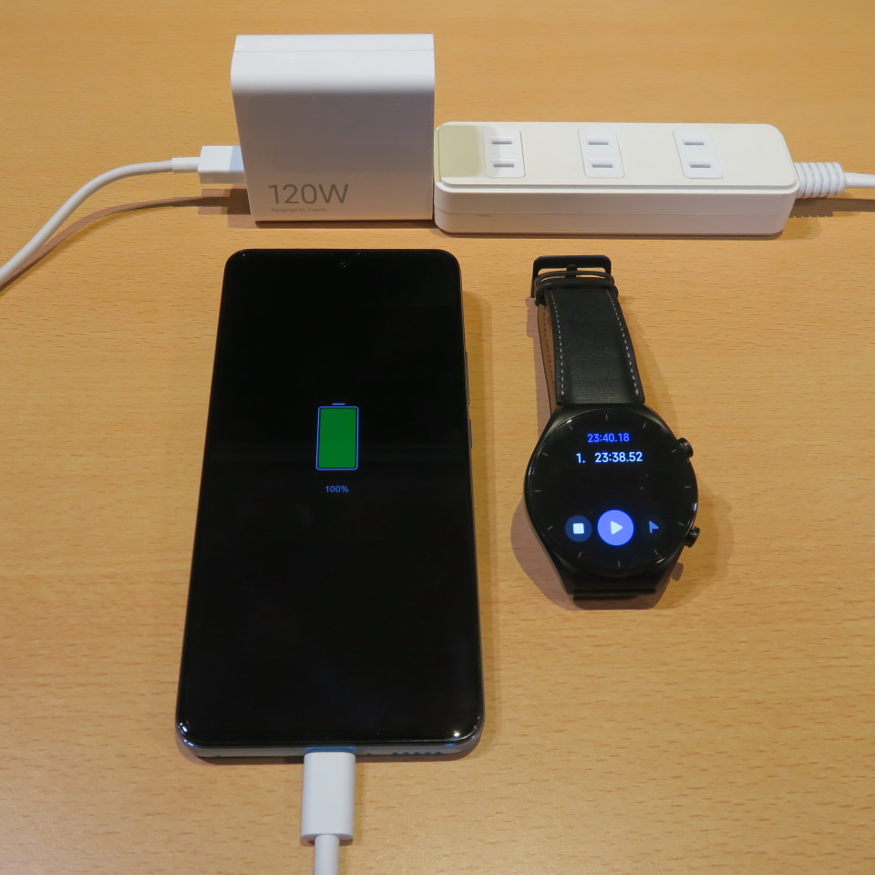 Xiaomi 12t pro 120W充電器付き Xiaomi 12t pro 120W充電器付き