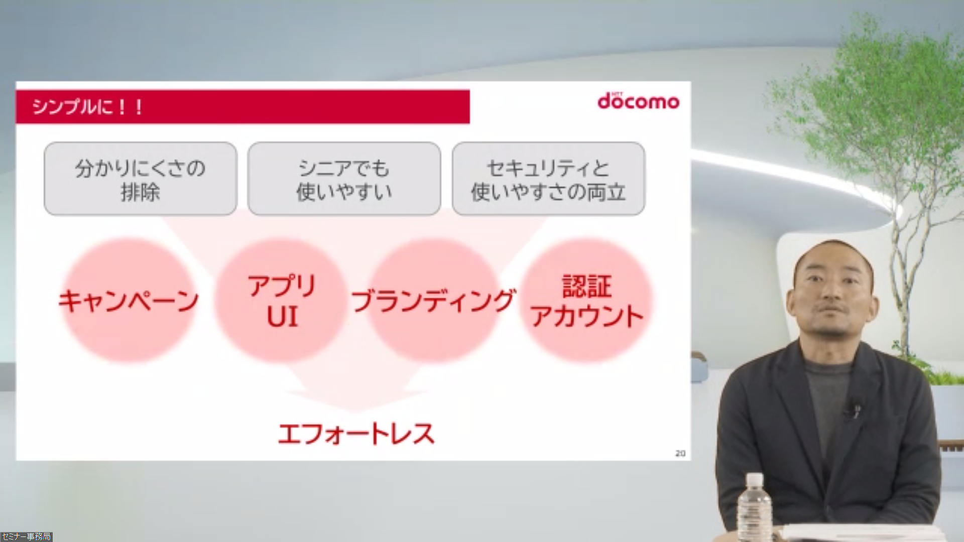 「エフォートレス」（ユーザーの努力を無くす）なものへと進化させていく