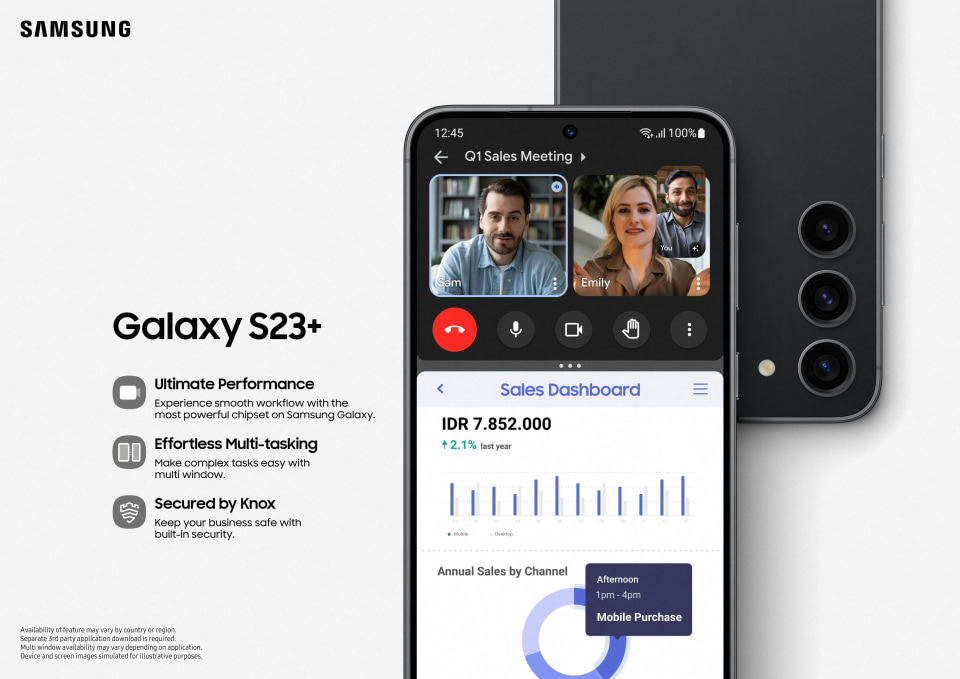 サムスンから6.6インチの「Galaxy S23+」、「Snapdragon 8 Gen 2」搭載