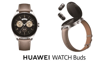 イヤホン一体型スマートウォッチ「HUAWEI WATCH Buds」のクラウド  