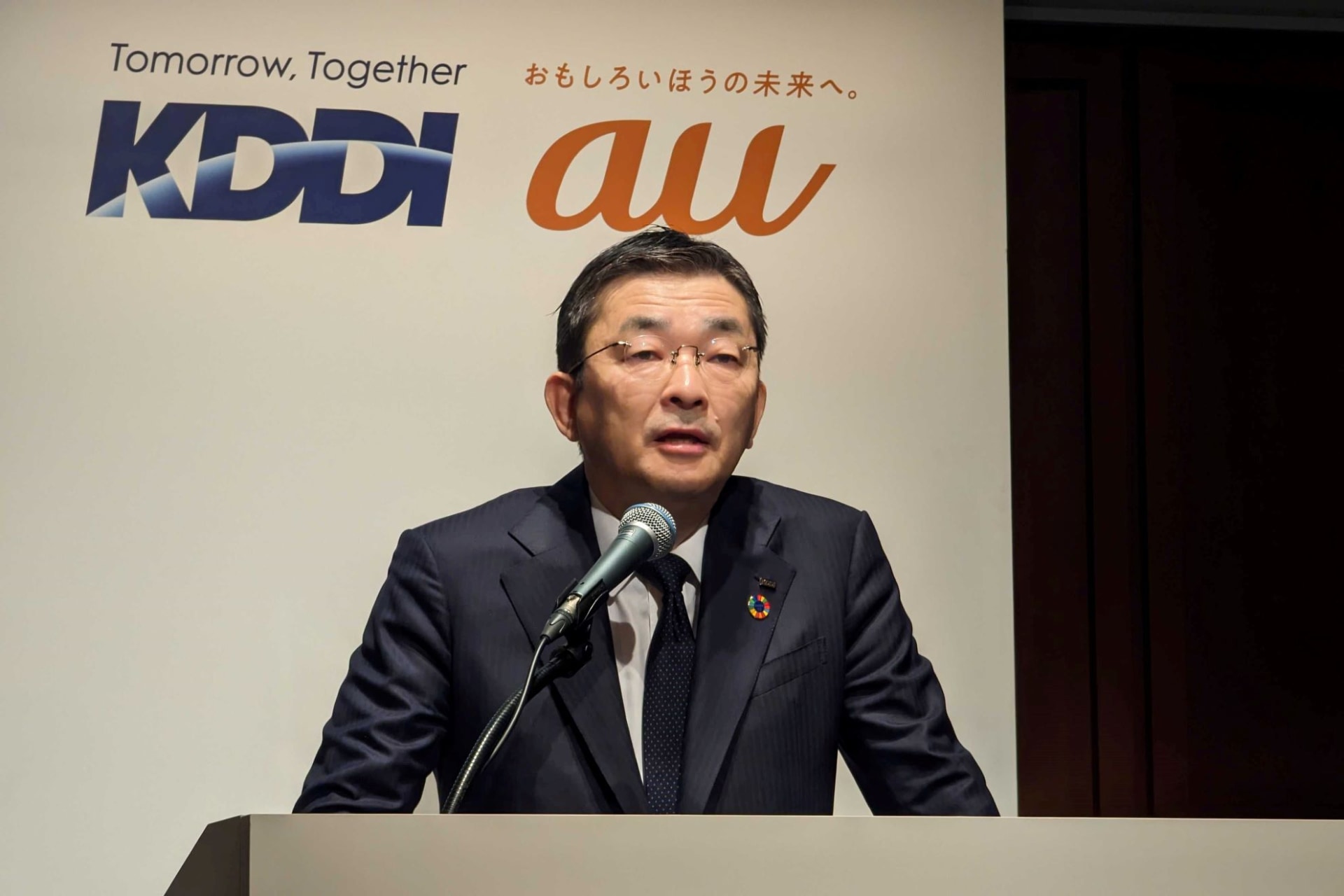 KDDI代表取締役社長の髙橋 誠氏