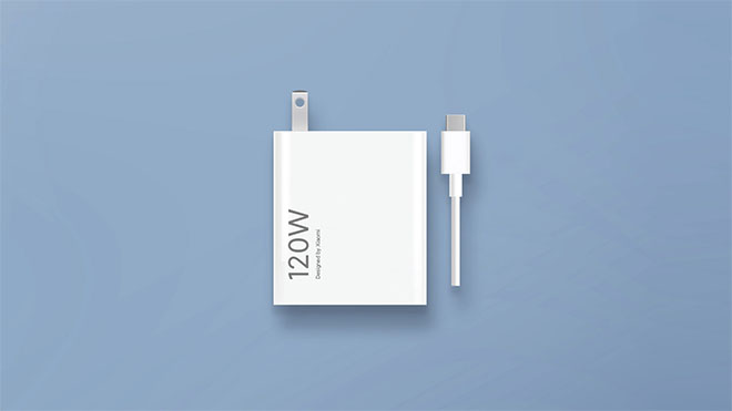 120Wの急速充電器