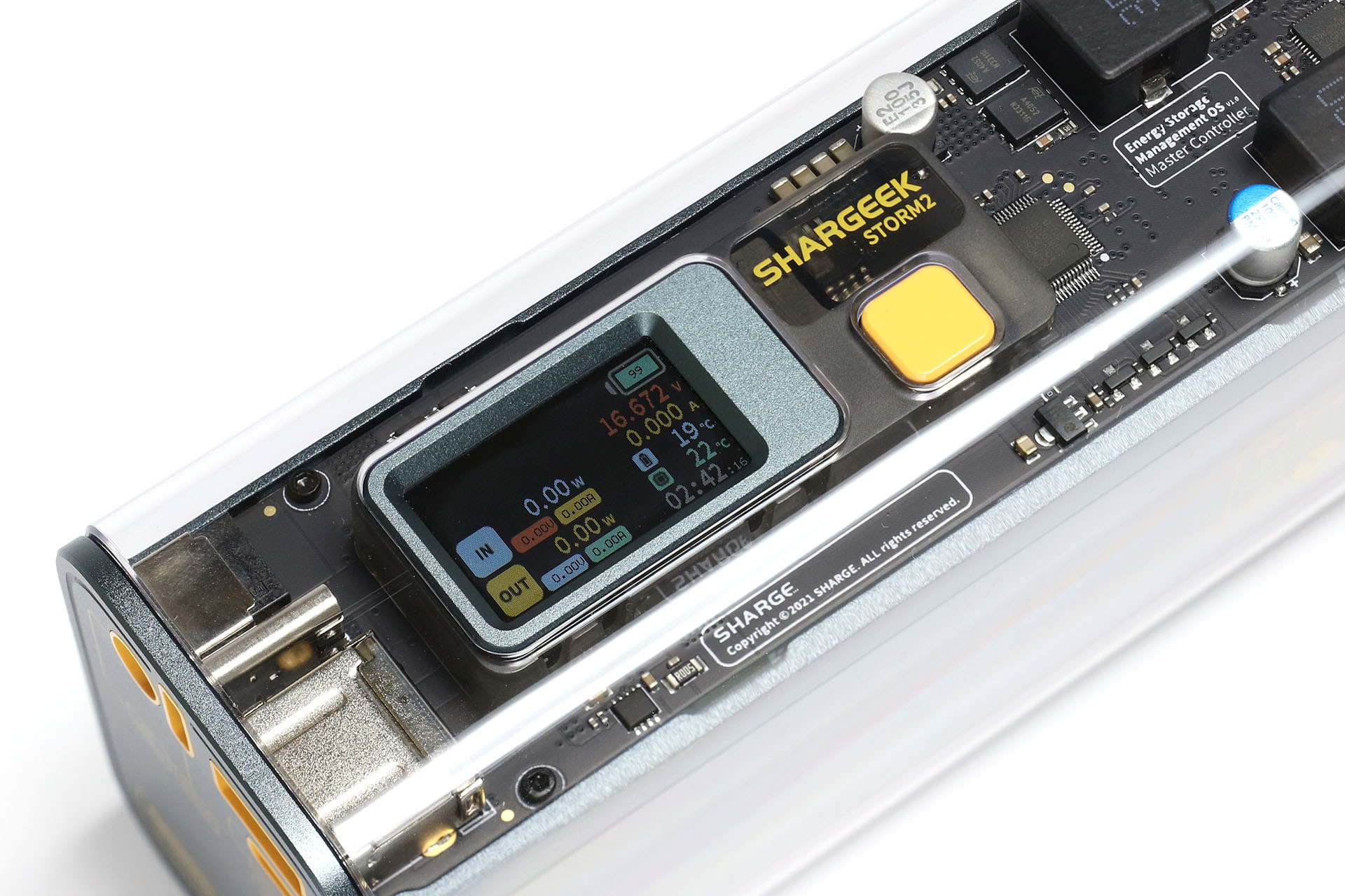 そもそも極小表示なので液晶画面上の表示は見えにくい。