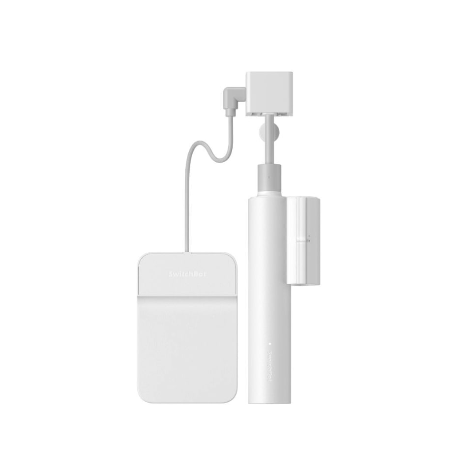 ブラインド開閉を6980円で自動化、「SwitchBotブラインドポール