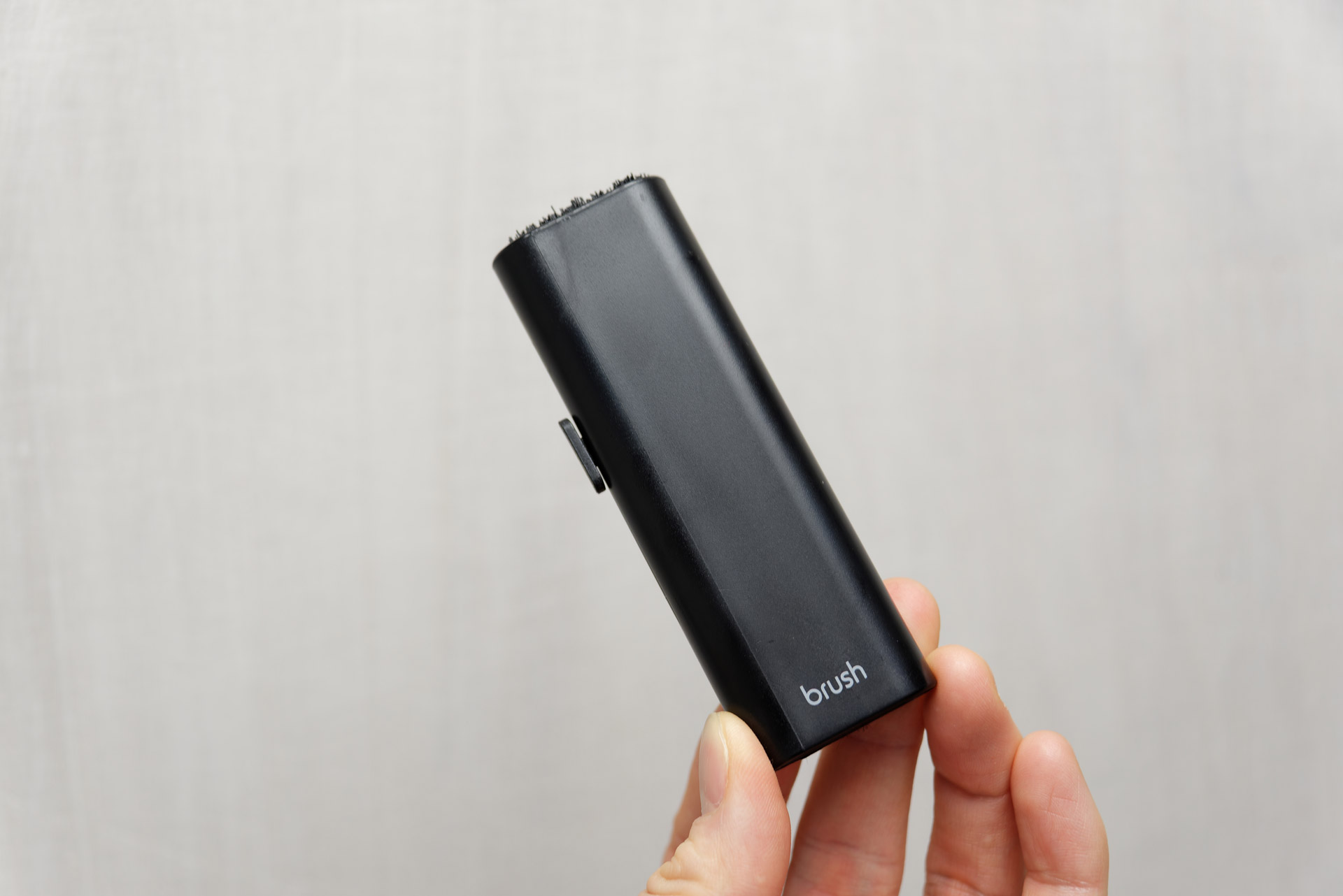 「除電クリーニングブラシ（コンパクト収納タイプ）」