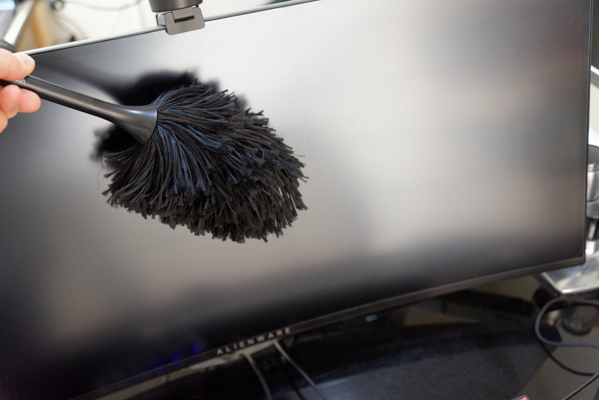 大画面モニターの掃除なんかにぴったり