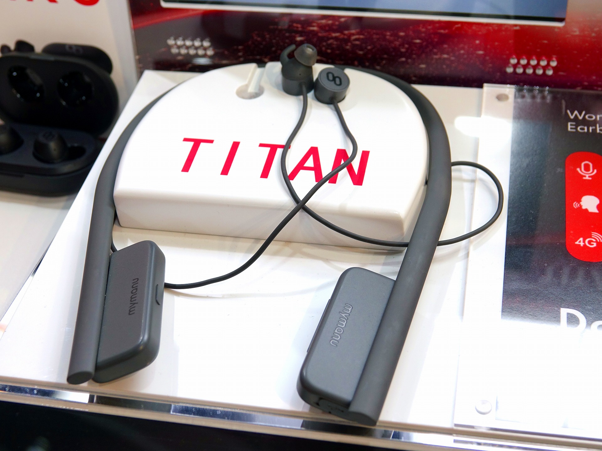 eSIM対応イヤホンのTitan