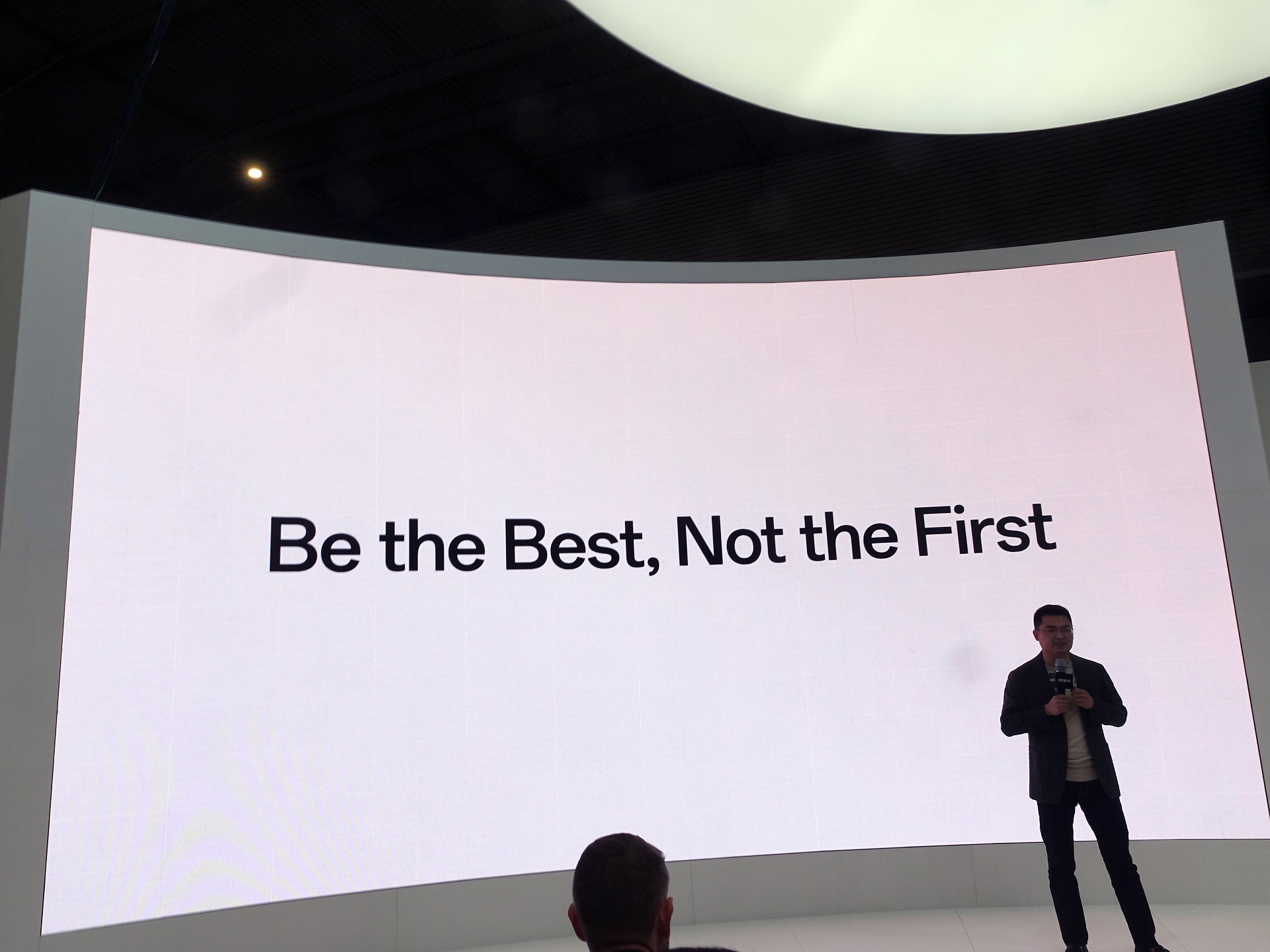 一番乗りではなく、ベストを目指す方針だというOPPO