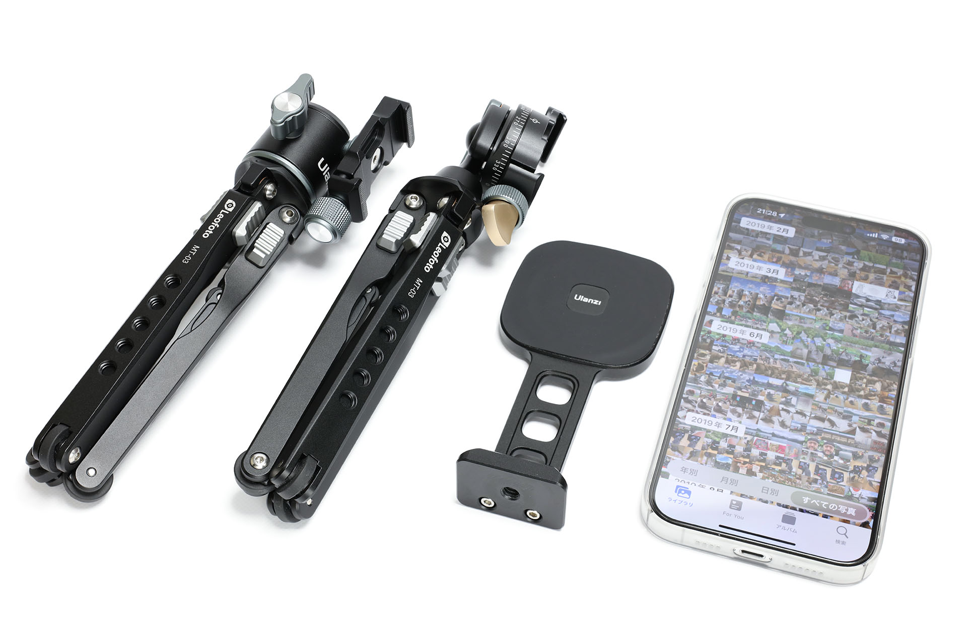 雲台からST-28を外せば、携帯性もまずまず悪くない。