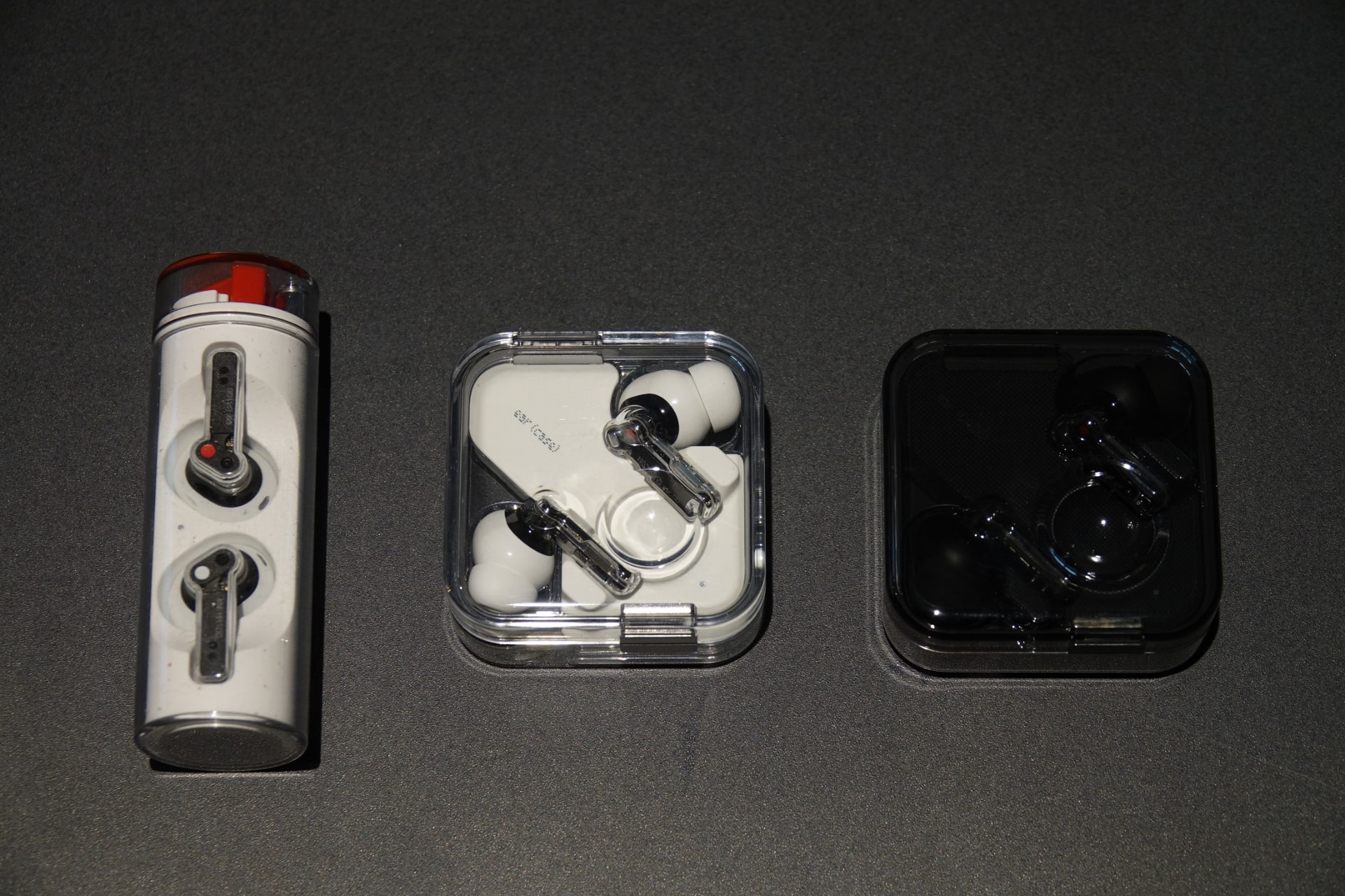 左からEar (stick)、Ear (2)、Ear (1)