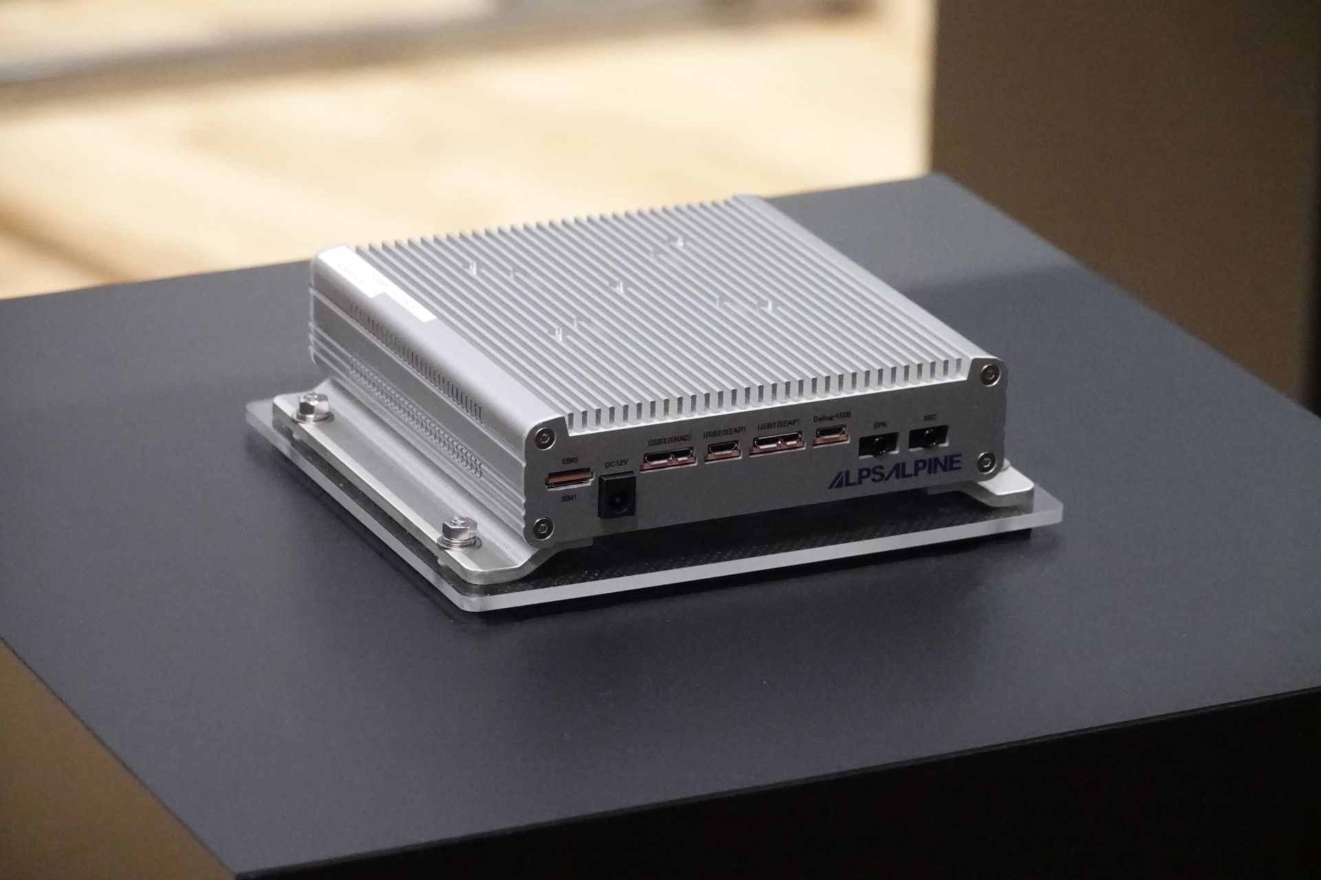 C-V2Xの通信モジュール（アルプスアルパイン製）