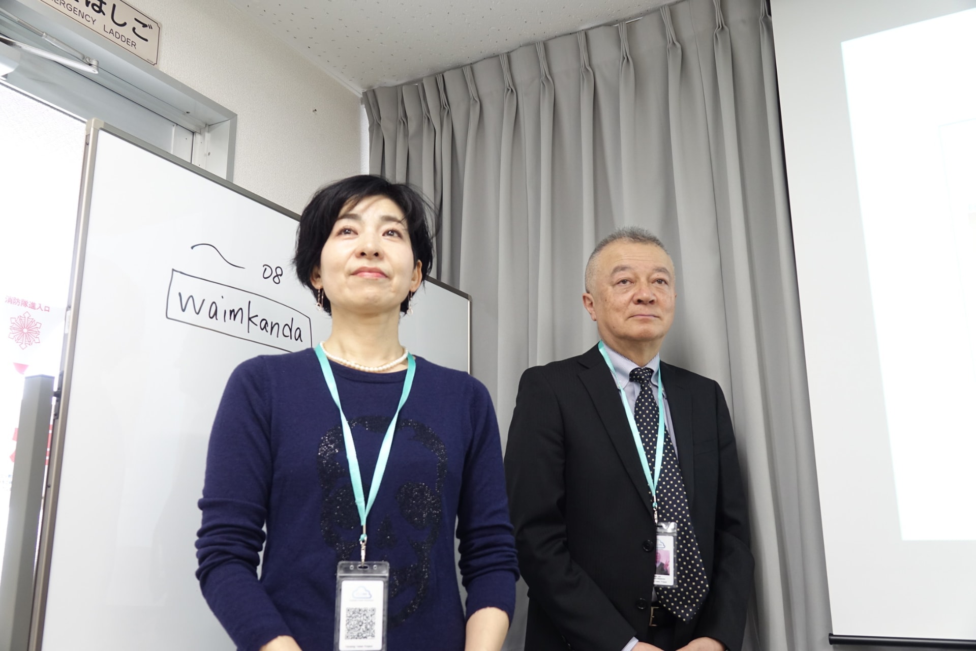 Thinking Power Project 竹村氏、岡田氏（2枚目左）、長澤氏（2枚目右）