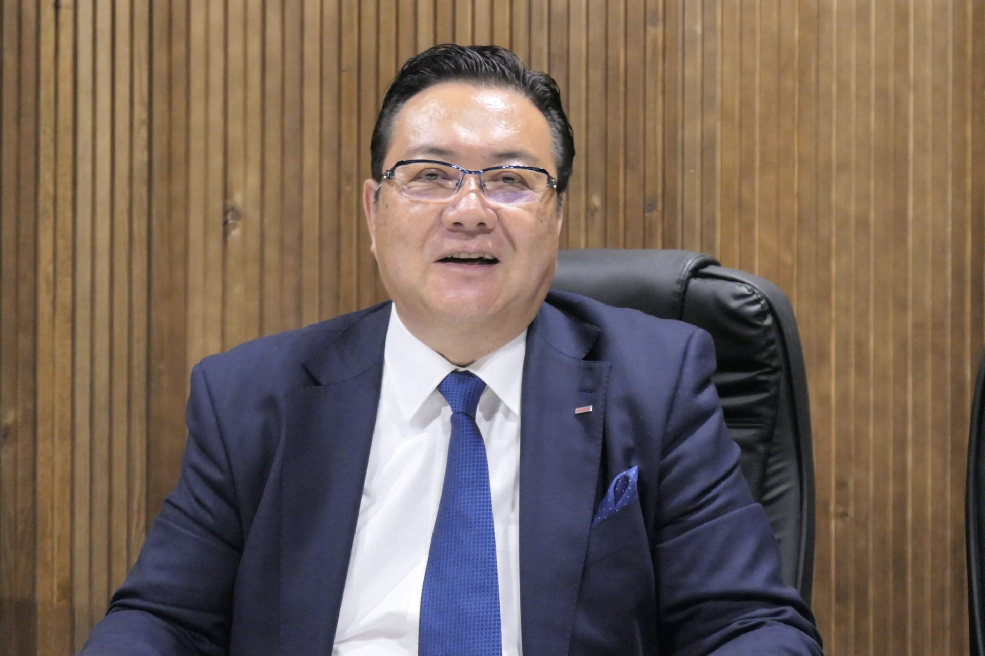 ドコモ井伊社長（撮影：編集部 関口聖）