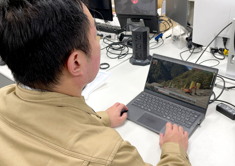 現場と管理者のそれぞれの利用イメージ