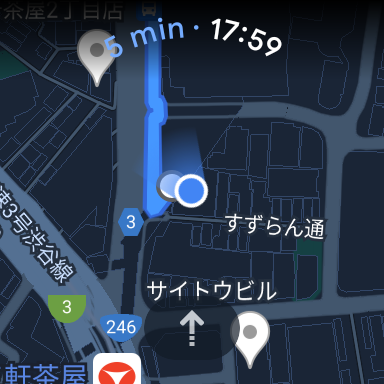 ダブルタップせず縮尺が変更可能に