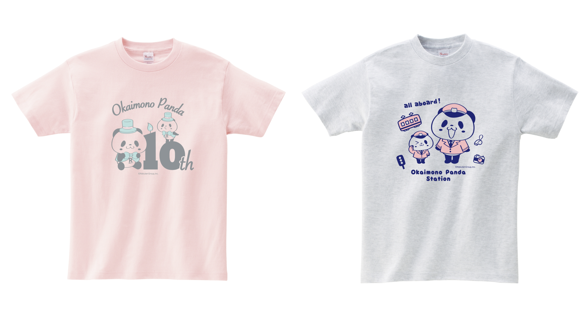 Tシャツ<br>（各3300円）