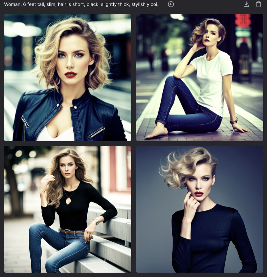 画像生成AIのStable Diffusionの現最新版Stable Diffusion XL（Beta/Preview）による可視化例。<a href="https://beta.dreamstudio.ai/" class="strong bn" target="_blank">DreamStudio</a>を使った。