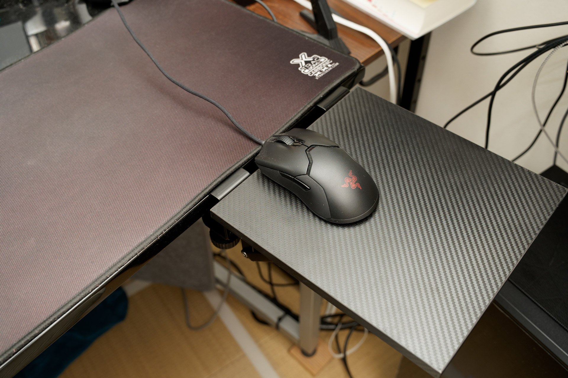 マウス置き場にするのも良さそう