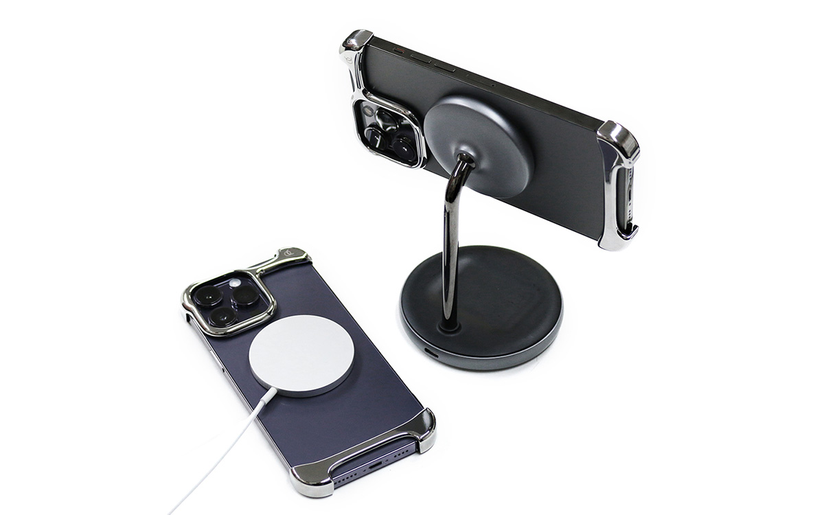 MagSafe対応スタンドなども利用できる