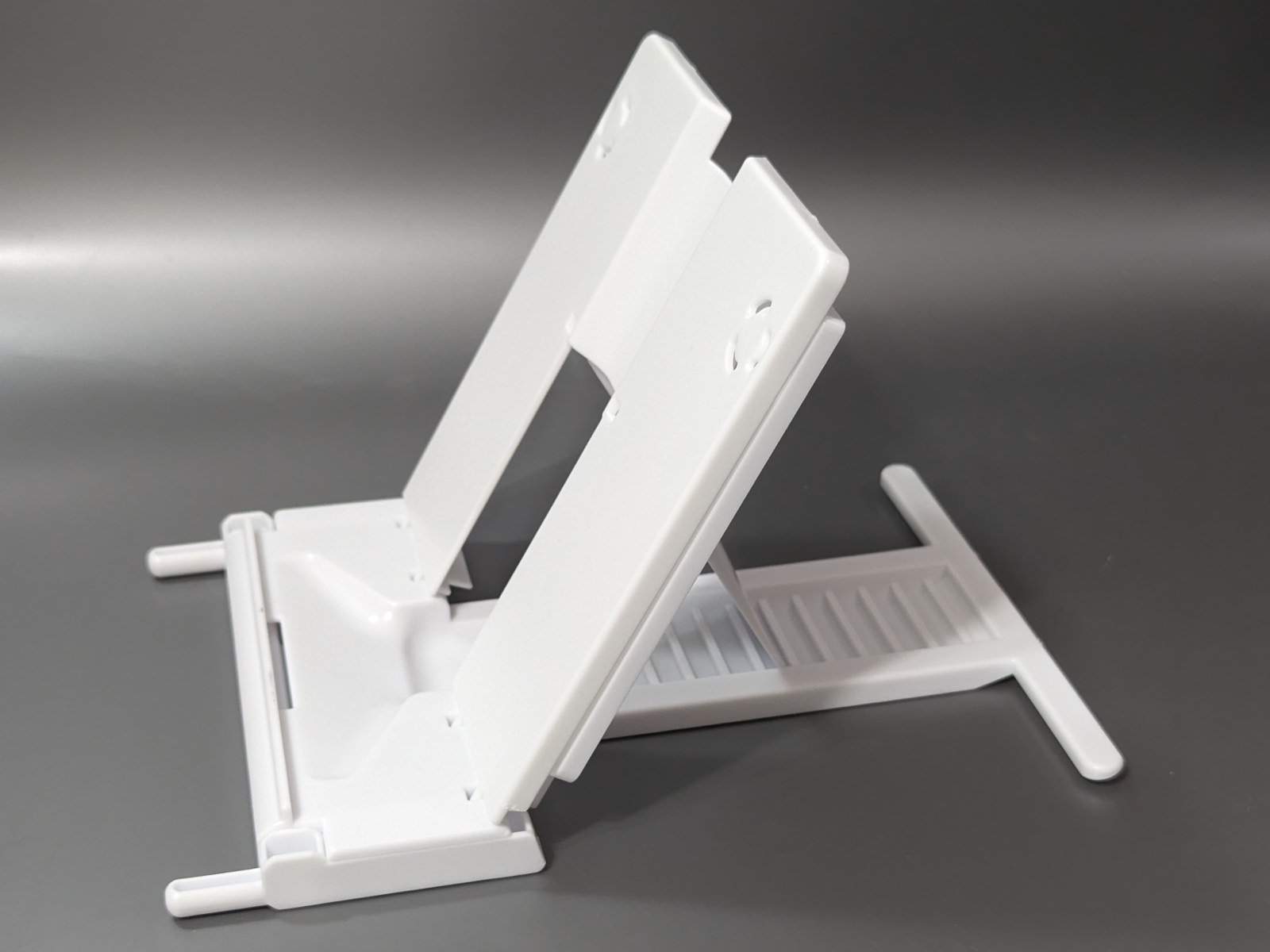 通常の状態。角度変更も自在だ